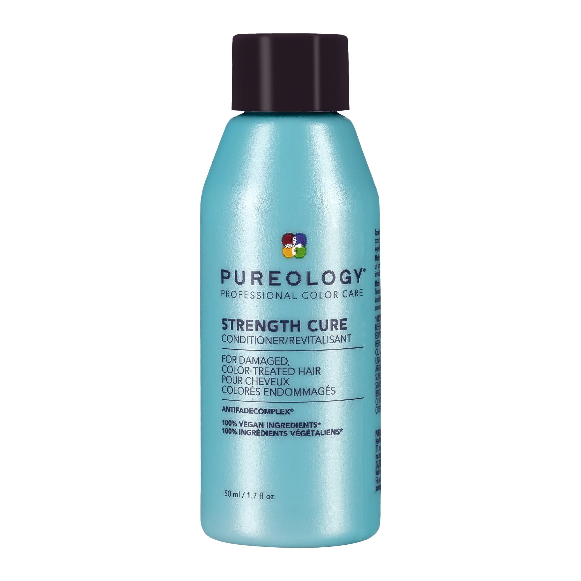 Pureology Strength Cure Conditioner - For Damaged or Color-Treated Hair, Reduces Breakage, Strengthens & Softens, With Sulfate-Free Formula, Vegan