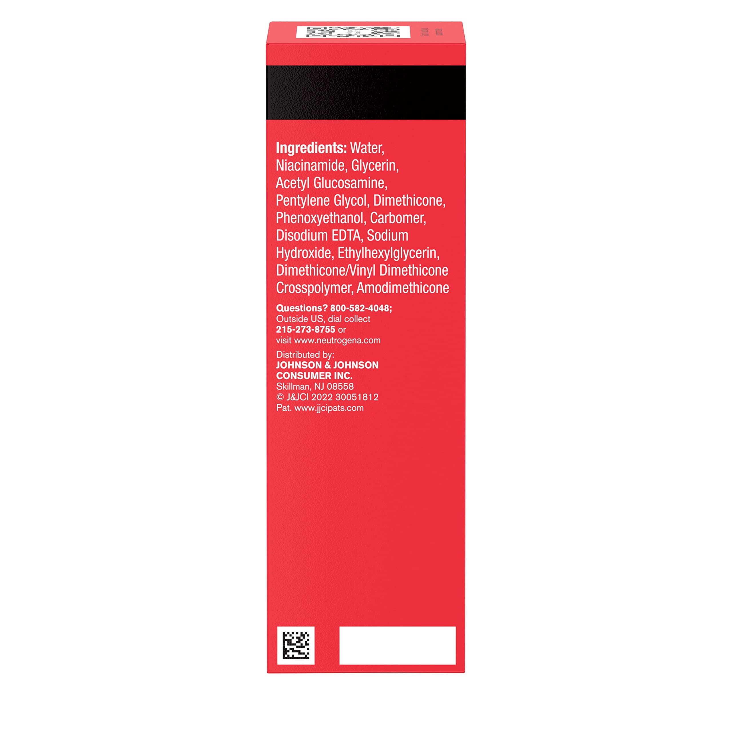 Buy now Neutrogena Stubborn Texture Resurfacing Serum With 10% Niacinamide & 4% Neoglucosamine designed for Acne-Prone, Improves Uneven Skin Tone & Refines Texture, Fragrance-Free, 1 fl. oz at indiglob india