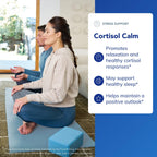 Pure Encapsulations Cortisol Calm, 60 Capsules | Supports Cortisol Health and Relaxation*, Contains Ashwagandha and L-Theanine, Restful Sleep
