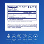 Pure Encapsulations Silymarin, 120 Capsules | 250 mg Milk Thistle Per Capsule, Liver Health Support*, Antioxidants Supplement, Non-GMO and Vegan