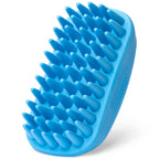 Rubber Curry Brush for Dogs - Soft Deshedding Brush for Short Hair