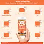 GOJOY NATURALS Kids Focus Gummies – Saffron, Magnesium Glycinate, L-Theanine & Inositol Supplement for Kids & Teens – Focus, Attention & Calm – Vegan, Sugar-Free, Non-GMO