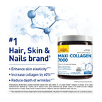 Country Life Maxi-Collagen 7000 Powder, Verisol Peptides, 7.5 oz