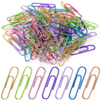 Jumbo Paper Clips, 150pcs 2 Inch Large Colored Paper Clip