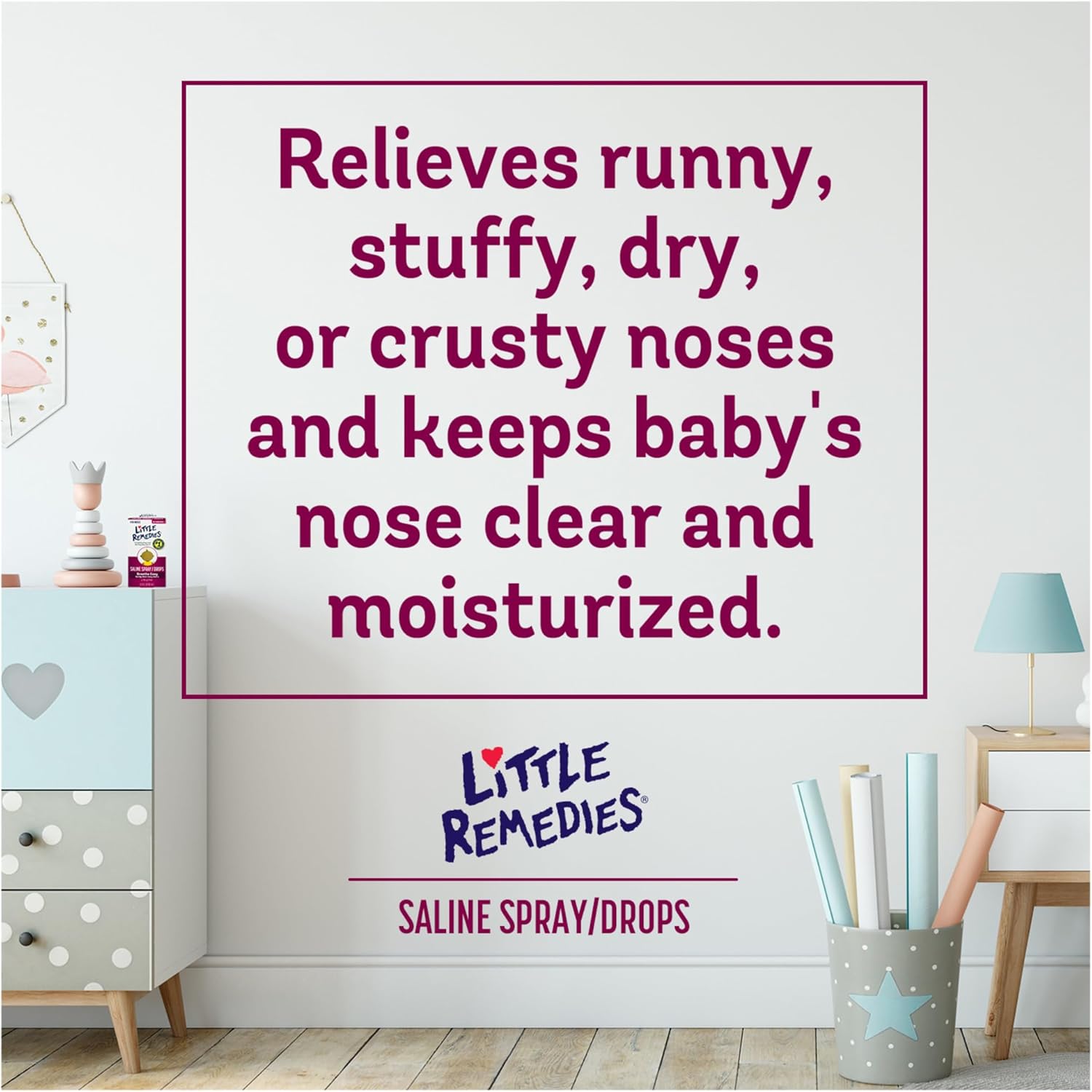 Buy now Little Remedies Saline Spray and Drops, Safe for Newborns, 0.5 fl oz at indiglob india