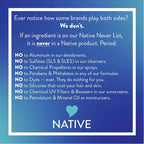 Native Deodorant Contains Naturally Derived Ingredients, 72 Hour Odor Control, Deodorant for Women and Men, Aluminum Free, Coconut & Vanilla 2.3 oz (Pack of 2)