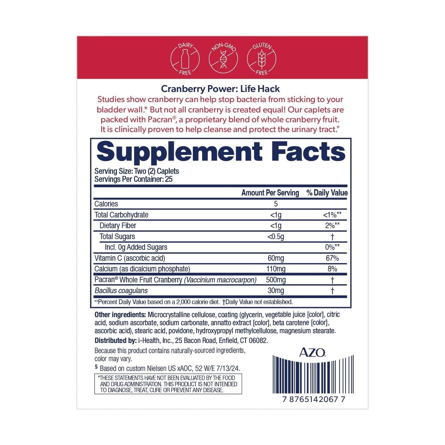 Buy now AZO Cranberry Pills for Urinary Tract Health for Women and Men, Adult Cranberry Supplement, Sugar-free, Non-GMO, 50 Softgel Capsules at indiglob india