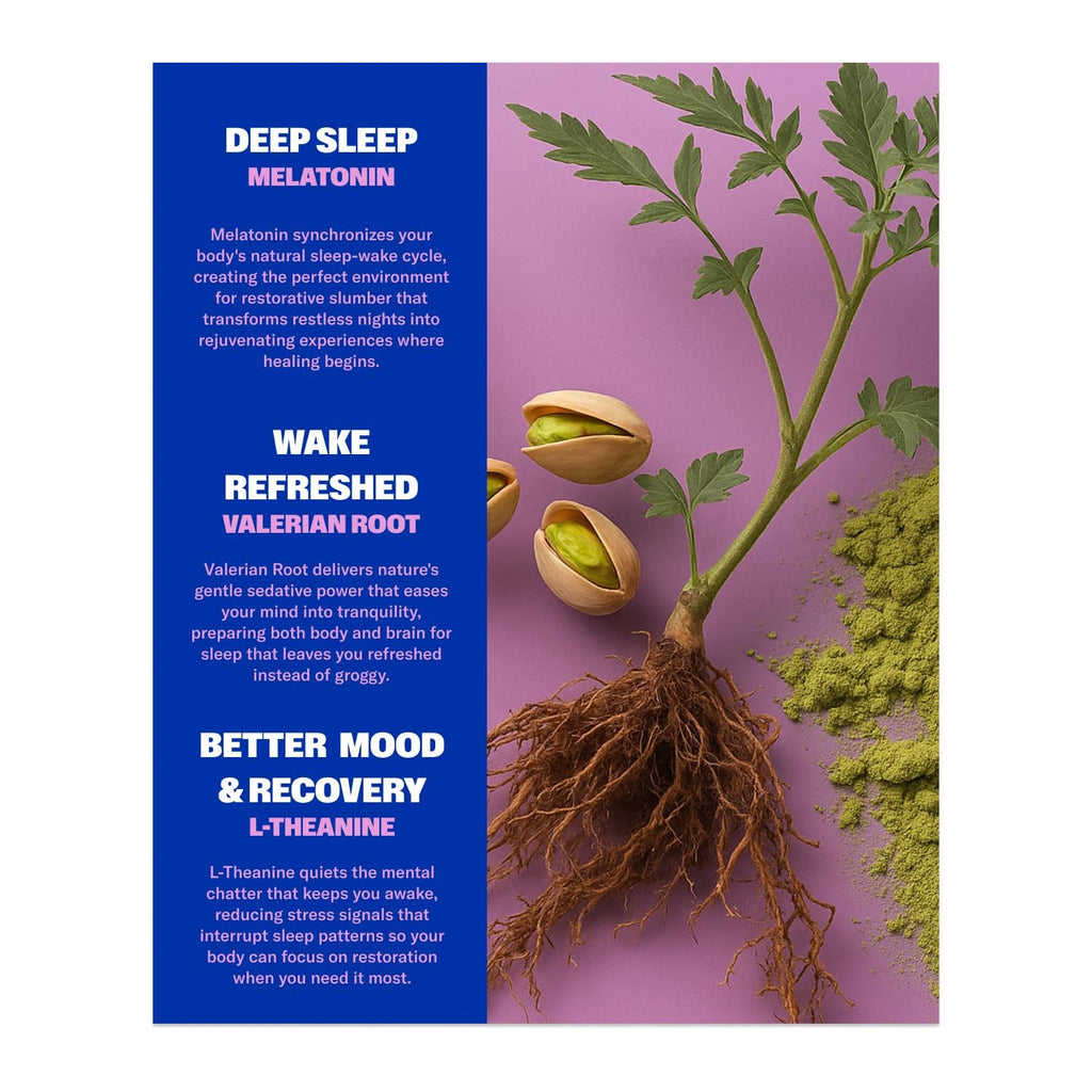 NuStrips™ Fast-Dissolving Sleep Strips with 5mg Melatonin, Valerian Root, L-Theanine & Vitamin B6 – Blueberry Flavor - Natural Sleep Aid, Vegan, Non-GMO, Gluten Free – Fall Asleep Fast (3 Strips)