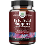 Uric Acid Cleanse Support with Green Coffee Beans Extract - 120 Capsules | Kidney Support Supplement with Tart Cherry, Chanca Piedra & Celery Seed - Uric Acid Support - Antioxidant Support - Non GMO