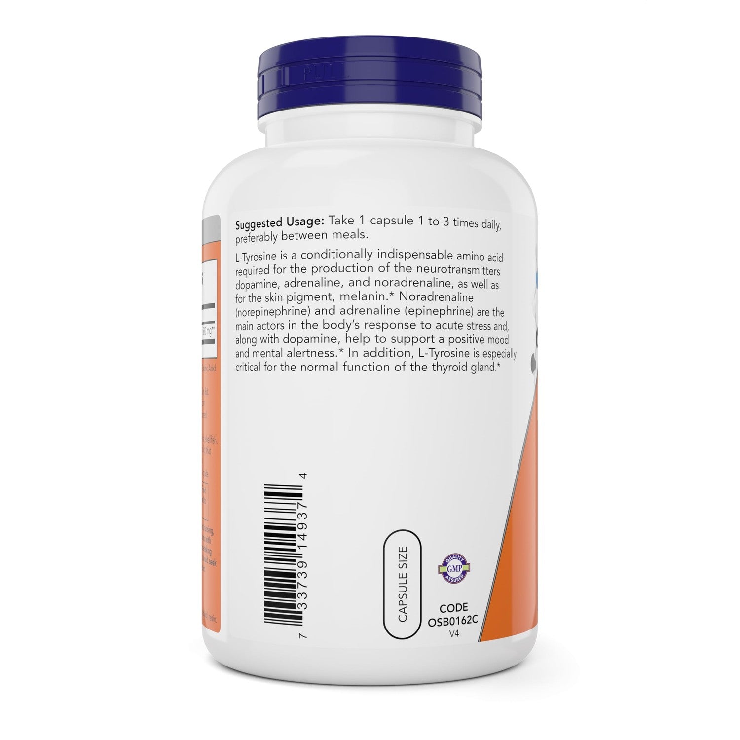 Buy now Now Foods L-Tyrosine 500mg, 300 Capsules - Non GMO - Supports Mental Alertness - 500 mg Caps - Free Form Supplement at indiglob india