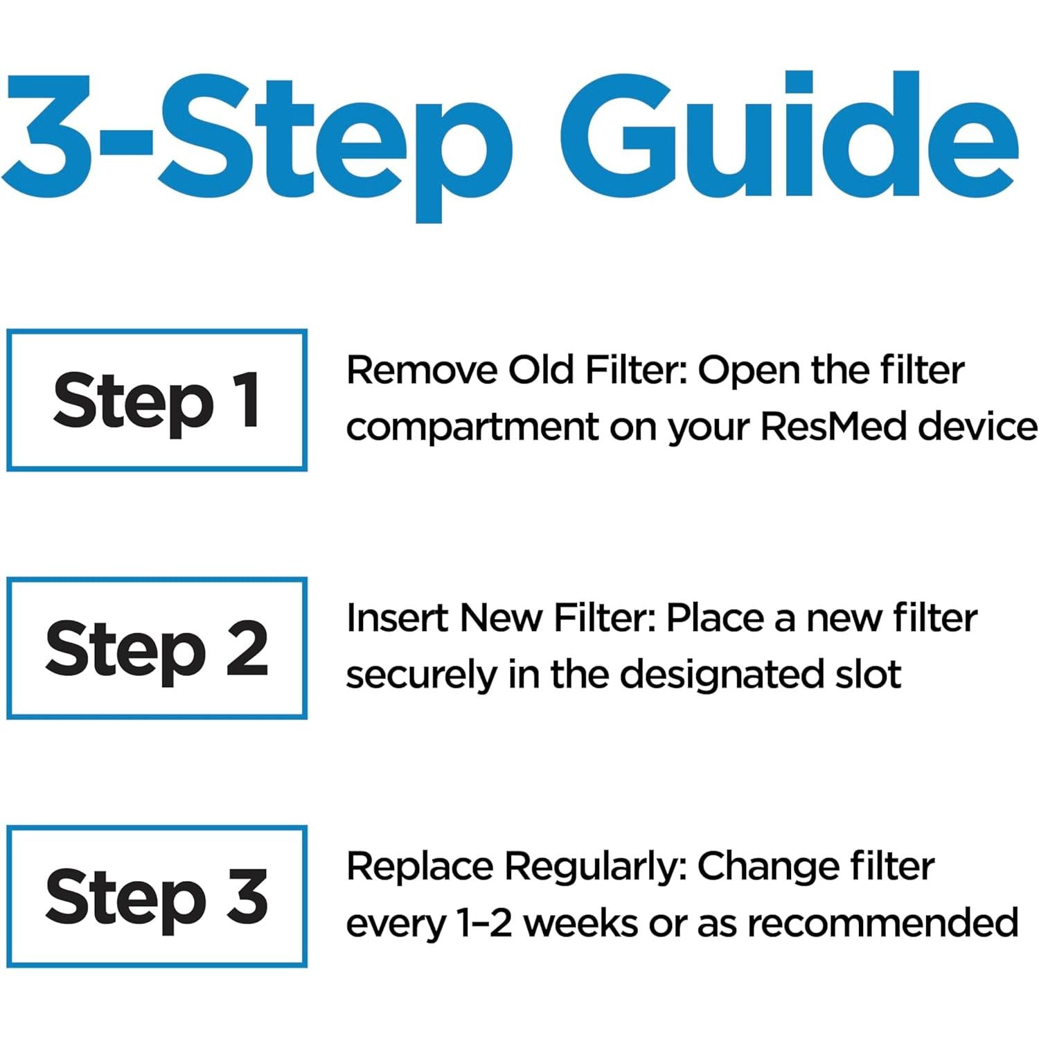 Buy now resplabs CPAP Filters Compatible with ResMed AirSense 10, AirCurve 10, S9 Machines - Standard Replacement Filter (180-Pack) at indiglob india