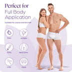 160 Wax Strips for Hair Removal – Extra-Large Non-Woven | For legs, arms, back and body · works with all soft waxes · salon and home use