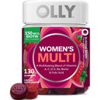 OLLY Women's Multivitamin, Supports Overall Wellness,* Biotin - 130 Count