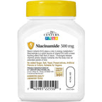 Buy now 21st Century Niacinamide 500 mg Prolonged Release Tablets, 110 Count at indiglob india