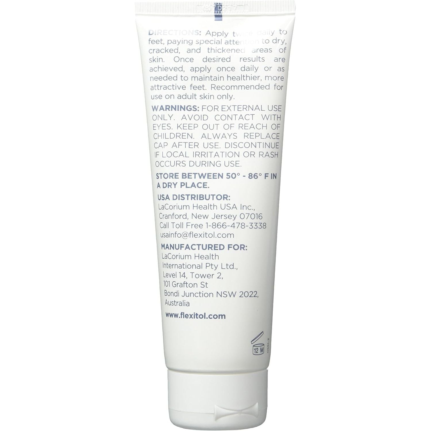Buy now Flexitol Heel Balm 4 Oz Tube (Pack of 2), Rich Moisturizing & Exfoliating Foot Cream. Fast Relief of Rough, Dry & Cracked Skin on Heels/Feet. For Daily Use and Pedicures. Diabetic Safe and Effective at indiglob india