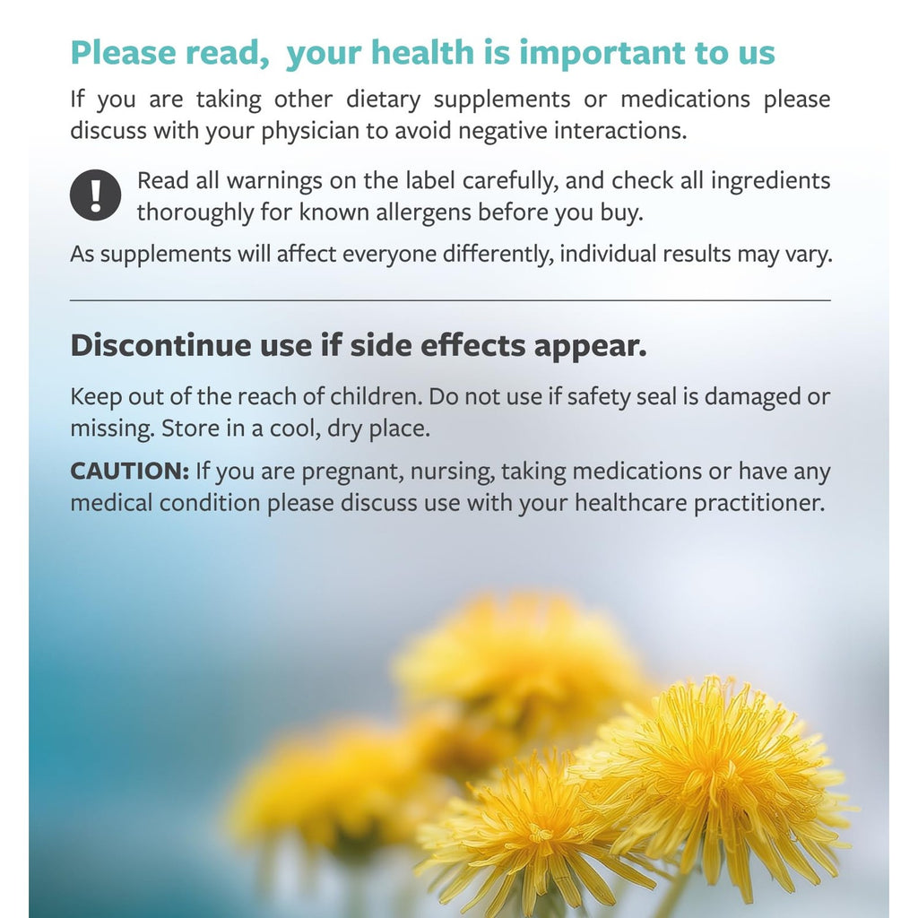 USDA Organic Dandelion Root Extract - High Potency 10:1 Dandelion Root Supplement with 5000mg Herbal Equivalent Strength for Liver Cleanse Detox & Repair Support - Vegan & Non-GMO (2 Month Supply)