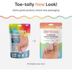 Buy now ZenToes Hammer Toe Corrector for Women & Men - Reusable Fabric Buddy Wraps for Broken Toes - Cushioned Toe Splint for Protection & Recovery & Hammertoe Straightener - 4 Count (OSFM, Beige) at indiglob india