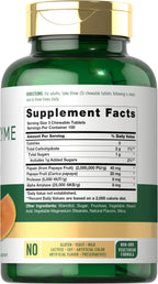 Carlyle Papaya Enzyme Chewable Tablets