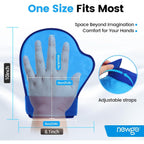 Buy now NEWGO Hand Ice Pack Golves for Pain Relief, FSA Eligible 2 Pack Cold Gloves for Chemotherapy Neuropathy, Ice Gloves for Hands Finger Injuries, Arthritis, Working Hands (Internal Length 8.7 Inches) at indiglob india