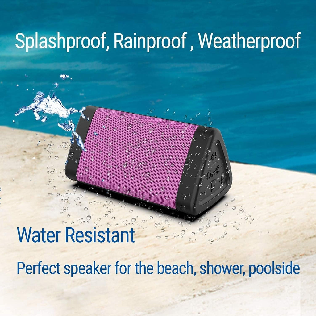 Buy now Oontz Upgraded Angle 3 Portable Bluetooth Speaker 5.0-10W Sound, 14-Hr Battery, 100ft Wireless Range, IPX5 Water-Resistant, Budget-Friendly Small Speaker for Travel, Party, Outdoor or Home (Pink) at indiglob india