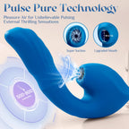 Rabbit Vibrator Sex Toys,All-in-One Thrusting Dildo with Triple Modes