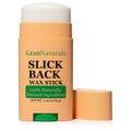 GranNaturals Slick Back Hair Wax Stick for Women - Castor, Jojoba, Coconut, Meadowfoam Oils - Smoothing Stray Flyaways, Taming Frizz, Styling Sleek Bun & Ponytail w/Rosemary Leaf Extract - 2.29 oz