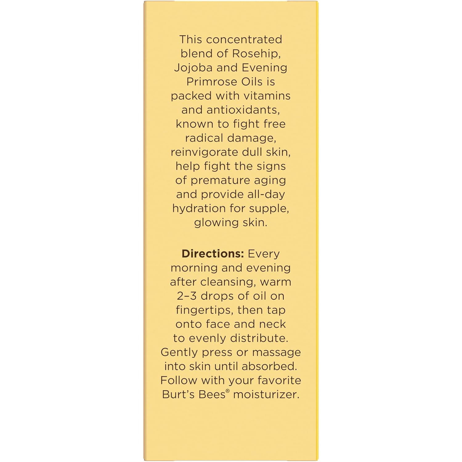 Buy now Burt's Bees Gua Sha Face Oil With Rosehip Seed Extract, Reduces Appearance of Fine Lines and Wrinkles, Use with Ice Roller & Facial Tools, Natural Origin Skin Care, 0.51 fl. oz. at indiglob india