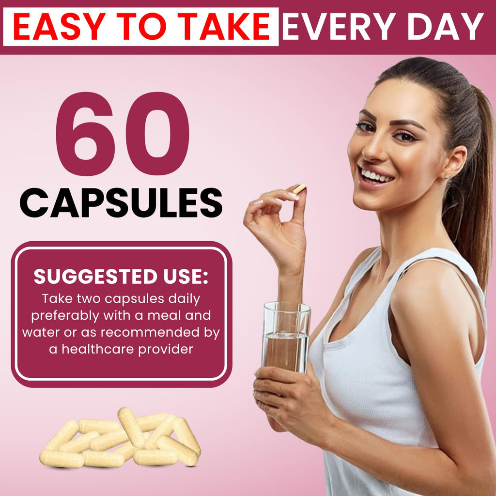 Vitamin B12 with Hyaluronic Acid and Collagen - 25000 mcg B12 Complex, 60Ct | Maximize Absorption & Energy - Folate, B1, B2, B3, B6, B7, B12 Vitamins 5000 mcg Methylcobalamin - Gluten Free