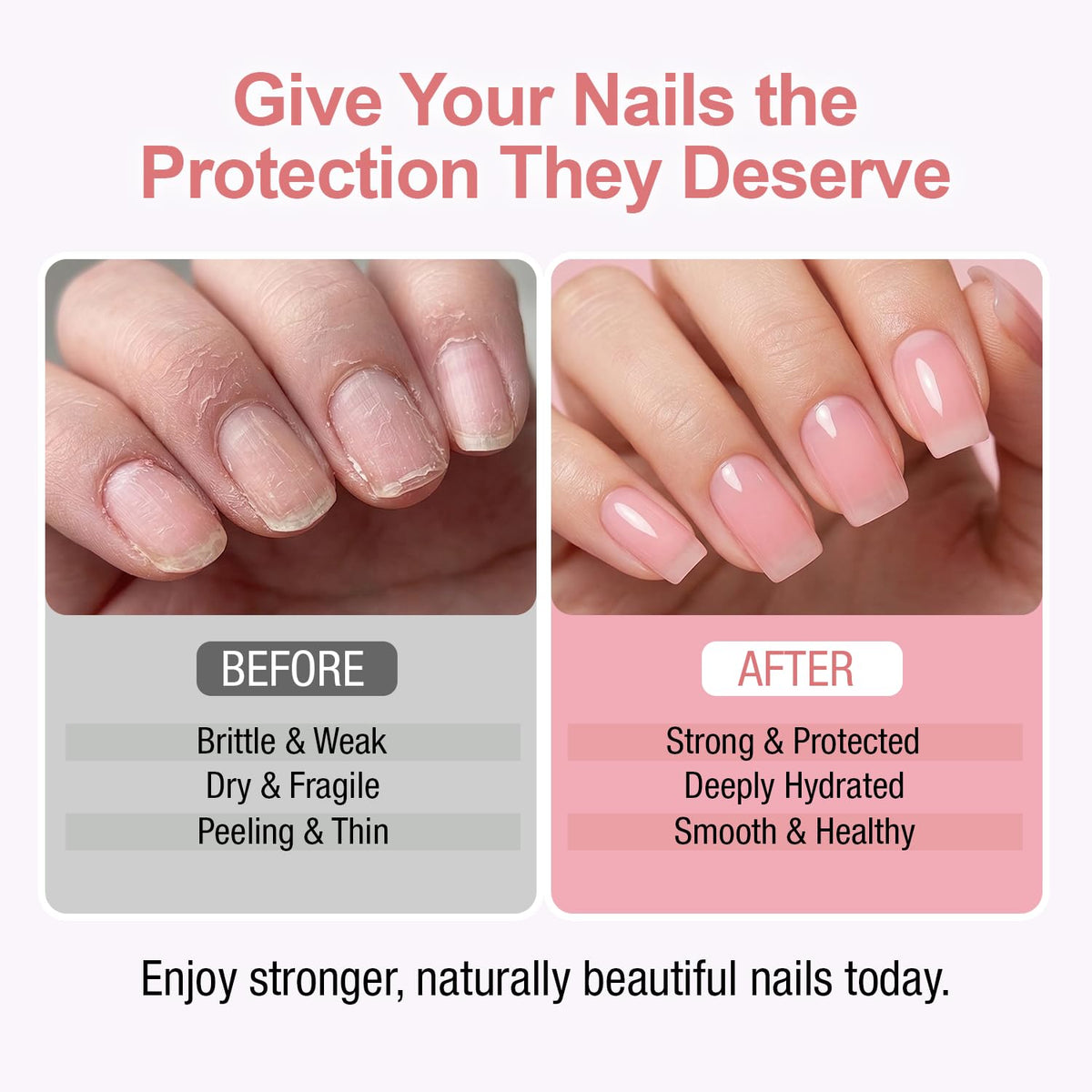 Ontel Armor Nail Gel, Pink, 0.45 Fl Oz, As Seen on TV