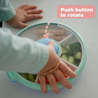 GoBe Kids Small Snack Spinner Slide, 4 Compartment Dispenser and Lid