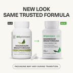 BIOptimizers Magnesium Breakthrough Supplement with 500mg - 7 Forms of Magnesium: Glycinate, Malate, Citrate, and More - Natural Support for Sleep and Cognitive Function -60 Capsules- Calming Vitamins