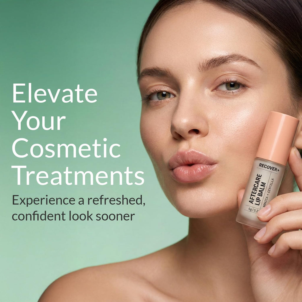 Arnica Lip Balm for Lip Filler Aftercare, Botanical Post-Injection Care
