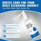 2 in 1 Piercing Aftercare Spray & Wipes Kit: Non-Greasy Saline Solution for Keloid Bump Removal, Piercing Bump Treatment Solution, Ear Nose Lip Belly Piercing Cleaner Wipes(3.38oz + 100ct)