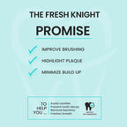 Buy now Plaque Disclosing Tablets for Teeth, 96 Count, Dental Disclosing Tablets for Kids or Adults, Shows Plaque, Helps Teach Kids Teeth-Brushing Habits for Clean Smile, by Fresh Knight, (Pack of 1) at indiglob india