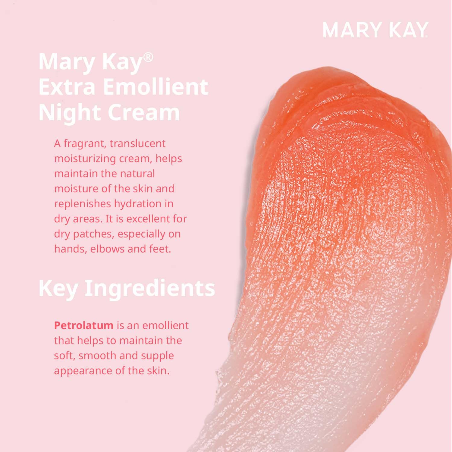 Buy now Mary Kay Extra Emollient Night Cream 2.1 oz. at indiglob india