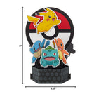 Hallmark Pokémon Birthday Card for Kids, Pop Up 3D (Pikachu, Charmander)