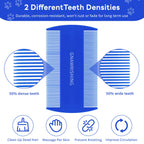4-Pack Flea Comb for Dogs & Cats Stainless Steel Pet Grooming Comb Set