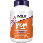 Buy now NOW Foods Supplements, MSM (Methylsulfonylmethane) Powder, Supports Healthy Cartilage*, Joint Health*, 8-Ounce at indiglob india