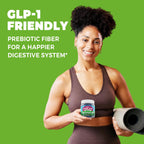 Fiber Gummies for Adults, GLP-1 Friendly 10g Prebiotic Fiber Gummies, 60Cts | Fiber Supplement + Enzymes, Probiotics & Betaine for Digestive & Gut Health and Regulate Bowel Movement, Vegan, Sugar Free