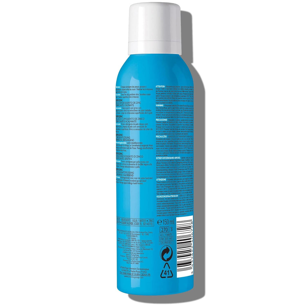 Buy now La Roche-Posay Serozinc Face Toner for Oily Skin with Zinc, Mattifying Face Spray and Acne Prone Skin Toner to Reduce Shine for Oil Control, Alcohol Free Face Mist, 5 Fl Oz (Pack of 1) at indiglob india