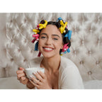 Buy now Salon Heatless Flexible Hair Rollers Curlers 42-pack 7" Soft Foam Flexi Twist Curling Rods for Short Long Hair at indiglob india