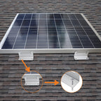 16 Units per Set Solar Panel Mounting Z Brackets, Solar Panel Mounting Brackets Lightweight Aluminum Corrosion-Free for RVs, Trailers, Boats, Yachts, Wall and Other Off Gird Roof