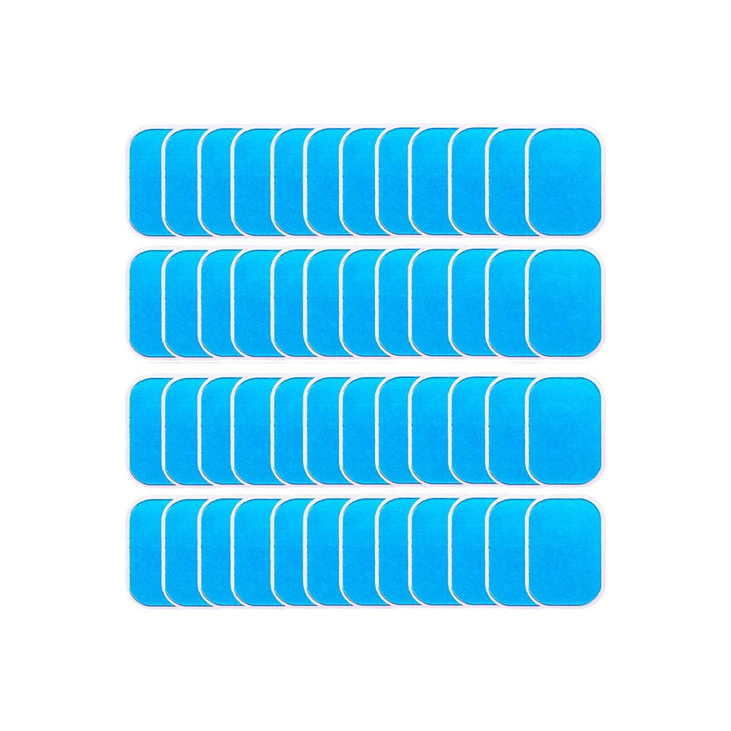 Buy now 50 Pcs/25 Packs Pads Abs Trainer Replacement Gel Sheet for Abdominal Muscle Trainer, Accessory for Ab Workout Toning Belt. at indiglob india