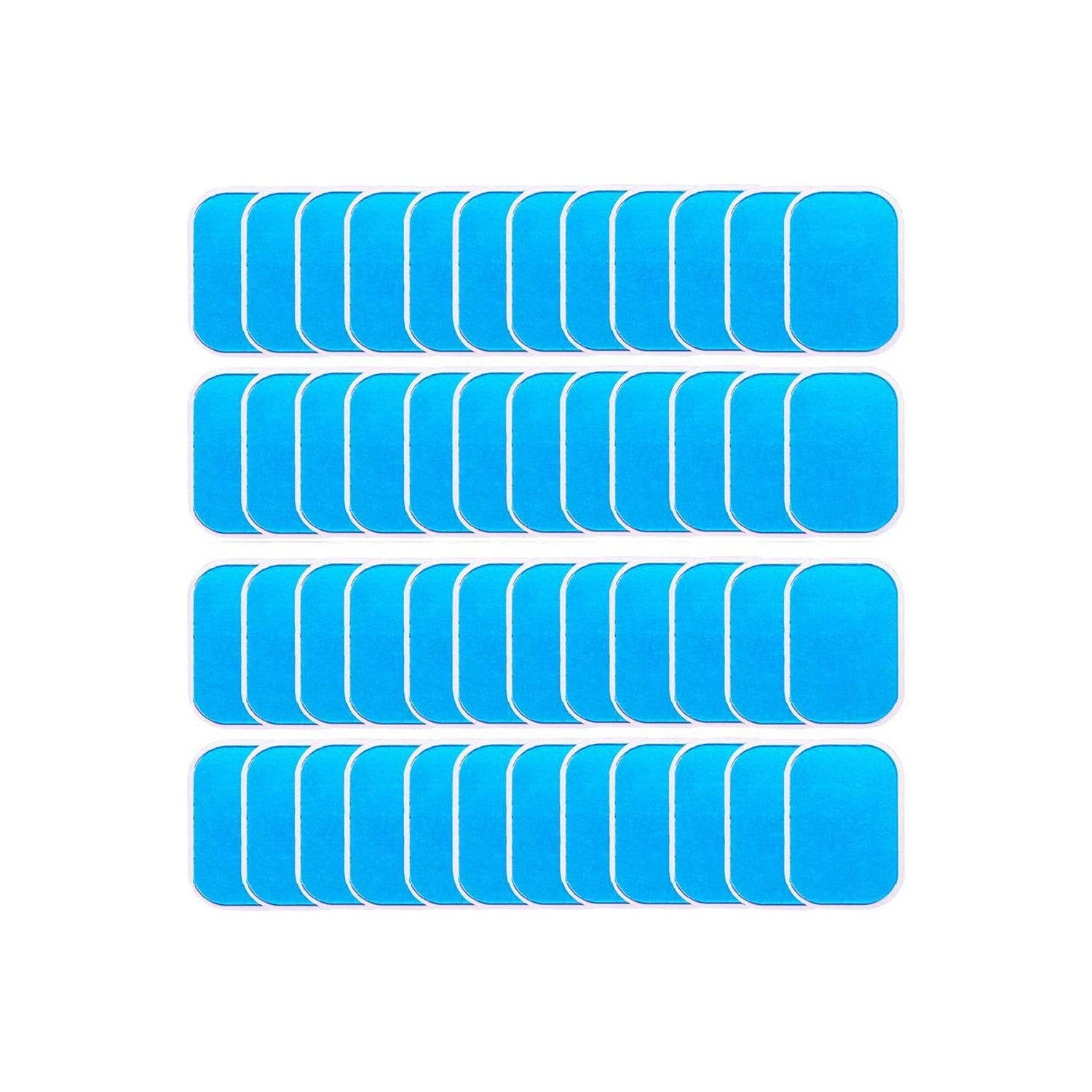 Buy now 50 Pcs/25 Packs Pads Abs Trainer Replacement Gel Sheet for Abdominal Muscle Trainer, Accessory for Ab Workout Toning Belt. at indiglob india