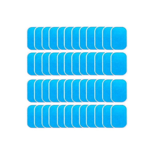 Buy now 50 Pcs/25 Packs Pads Abs Trainer Replacement Gel Sheet for Abdominal Muscle Trainer, Accessory for Ab Workout Toning Belt. at indiglob india