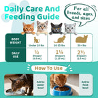 Allergy Relief for Cats, Cat Itchy Skin Relief - Omega 3 & Probiotic, 60ml