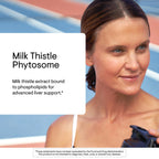 THORNE Milk Thistle Phytosome, Silybin Phospholipid Complex, 90 Capsules | Supports Liver Detoxification, Antioxidant Defense & Optimal Glutathione Levels*, Gluten-Free, NSF Contents Certified