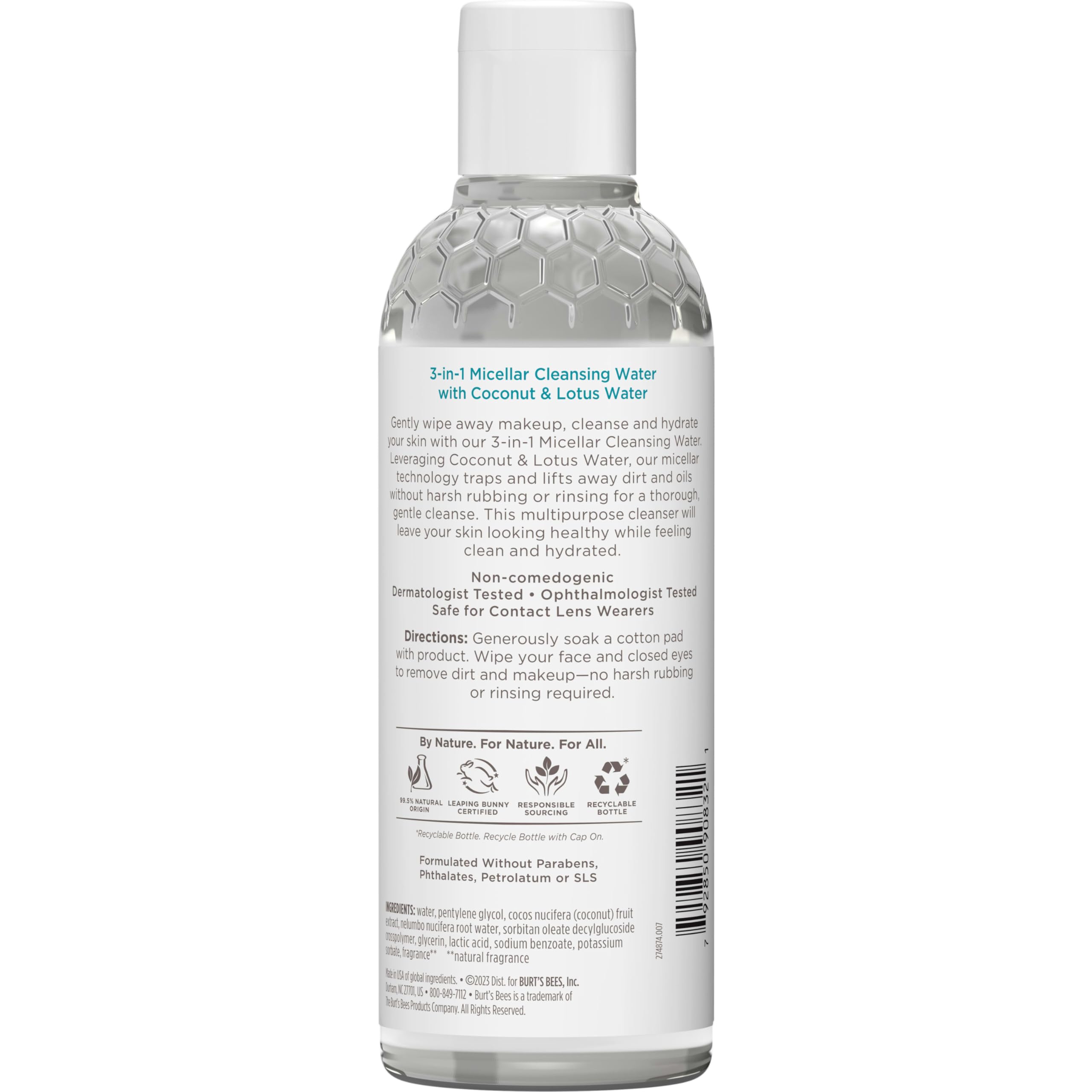 Buy now Burt's Bees Micellar Cleansing Water with Coconut & Lotus Extract, 8 Oz (Package May Vary) at indiglob india