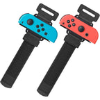 Buy now YUANHOT Wrist Bands for Nintendo Switch Just Dance 2025 2024 2023 & Zumba Burn It Up, Adjustable Elastic Straps for Switch & Switch OLED Joy Con Controller, 2 Pack Wristbands for Kid and Adult - Black Black at indiglob india