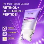 ANUA Collagen Retinol Refining Gua Sha Cream, 2.7 fl.oz | Neck Cream For Lifting & Firming, Jawline to Décolleté, Daily Moisturizer, Fine Line Care, Neck Massager, Korean Skincare